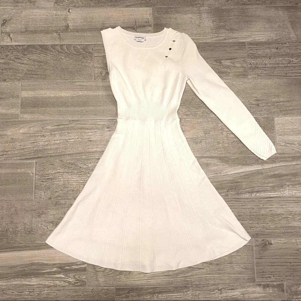 Bebe asymmetric dress - Picture 3 of 10